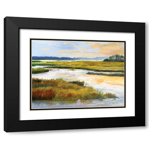 Blackfish Creek Black Modern Wood Framed Art Print with Double Matting by Gorham, Gregory