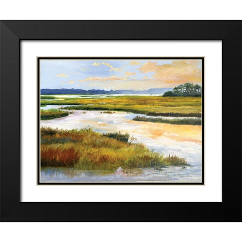 Blackfish Creek Black Modern Wood Framed Art Print with Double Matting by Gorham, Gregory