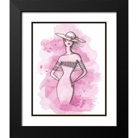 From the Runway II Black Modern Wood Framed Art Print with Double Matting by Guinn, Katie