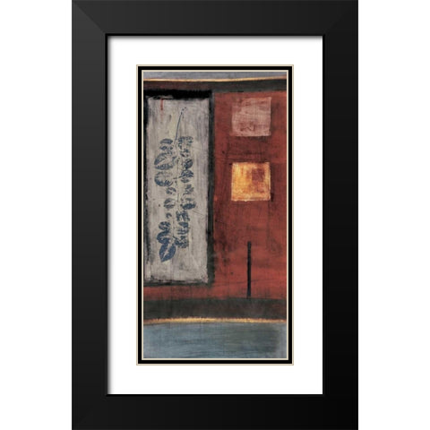 Earth Black Modern Wood Framed Art Print with Double Matting by Hargittai, Paul