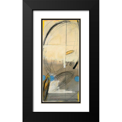 Cosmic II Black Modern Wood Framed Art Print with Double Matting by Bach, Marci