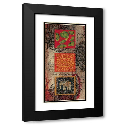 Citrus Jewel I Black Modern Wood Framed Art Print with Double Matting by Hillard, Stephen