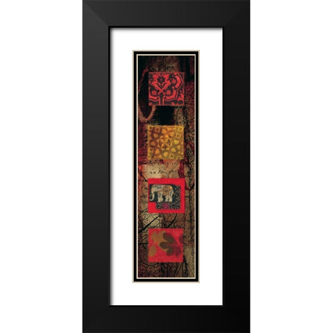 Citrus Jewel III Black Modern Wood Framed Art Print with Double Matting by Hillard, Stephen