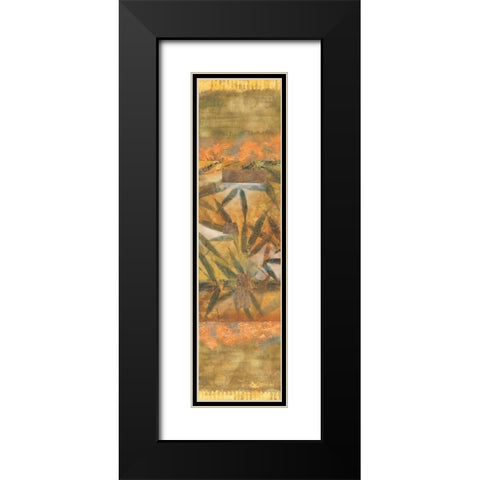Bamboo Passion I Black Modern Wood Framed Art Print with Double Matting by Lee, Scott