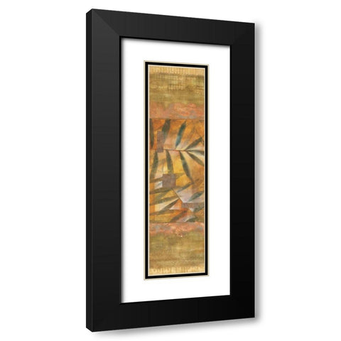 Bamboo Passion II Black Modern Wood Framed Art Print with Double Matting by Lee, Scott