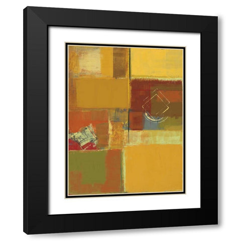 Sunny Mindset II Black Modern Wood Framed Art Print with Double Matting by Lentz, Michael