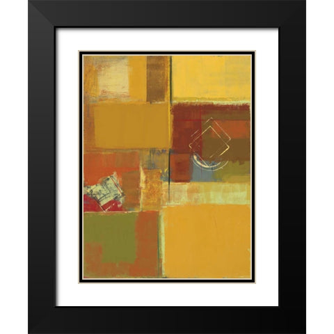Sunny Mindset II Black Modern Wood Framed Art Print with Double Matting by Lentz, Michael