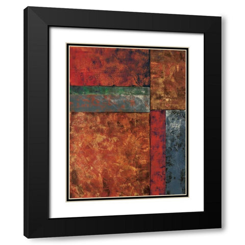 Moment in Space I Black Modern Wood Framed Art Print with Double Matting by Kime, John