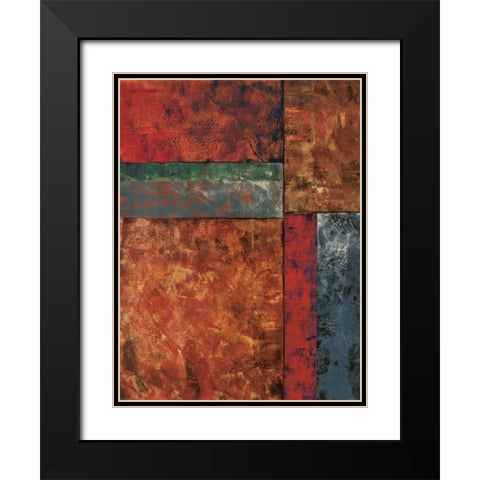 Moment in Space I Black Modern Wood Framed Art Print with Double Matting by Kime, John
