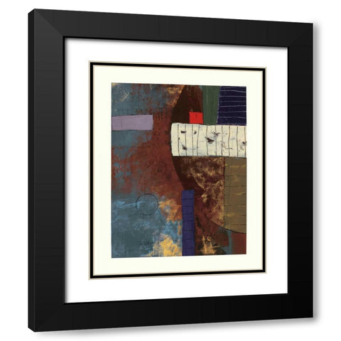 Medford Manor II Black Modern Wood Framed Art Print with Double Matting by Kime, John