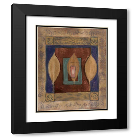 Earths Surface I Black Modern Wood Framed Art Print with Double Matting by Kime, John