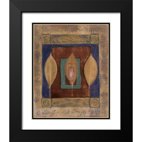 Earths Surface I Black Modern Wood Framed Art Print with Double Matting by Kime, John