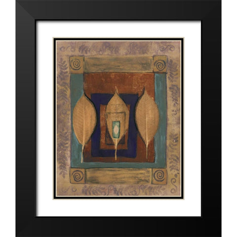 Earths Surface II Black Modern Wood Framed Art Print with Double Matting by Kime, John