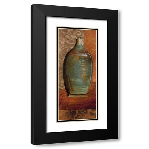 Zen Still Life III Black Modern Wood Framed Art Print with Double Matting by Kime, John