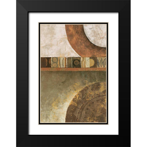 Spirits Tapestry I Black Modern Wood Framed Art Print with Double Matting by Kime, John