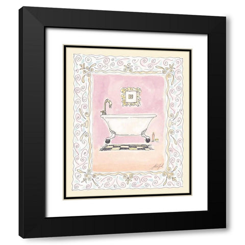 Toilette I Black Modern Wood Framed Art Print with Double Matting by Leal, Steve