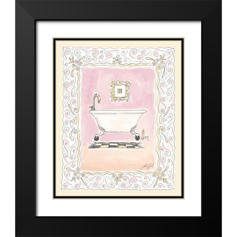 Toilette I Black Modern Wood Framed Art Print with Double Matting by Leal, Steve