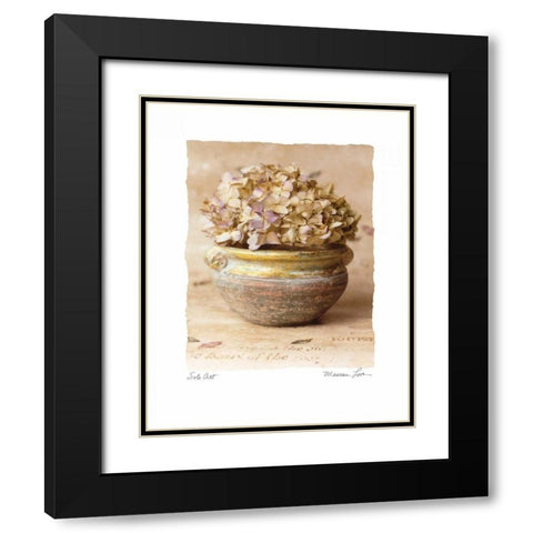 Solo Act Black Modern Wood Framed Art Print with Double Matting by Love, Maureen