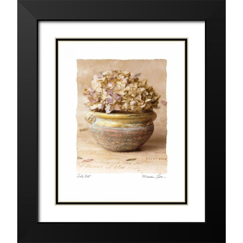 Solo Act Black Modern Wood Framed Art Print with Double Matting by Love, Maureen