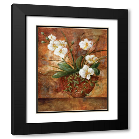 Copper Vessel II Black Modern Wood Framed Art Print with Double Matting by Linza, Loretta
