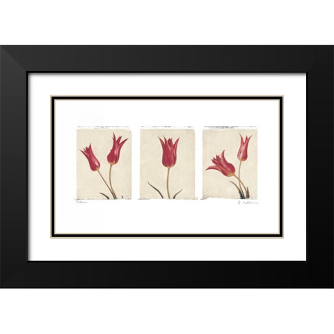 Sisters Black Modern Wood Framed Art Print with Double Matting by Melious, Amy