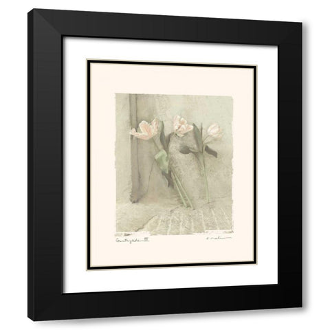 Countryside III Black Modern Wood Framed Art Print with Double Matting by Melious, Amy