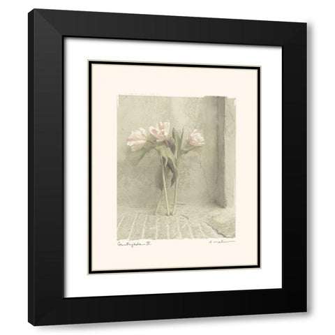 Countryside IV Black Modern Wood Framed Art Print with Double Matting by Melious, Amy