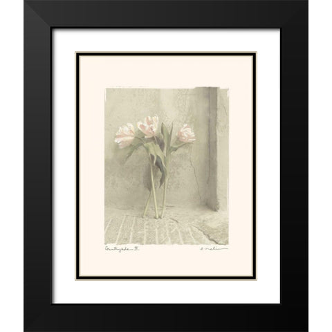 Countryside IV Black Modern Wood Framed Art Print with Double Matting by Melious, Amy