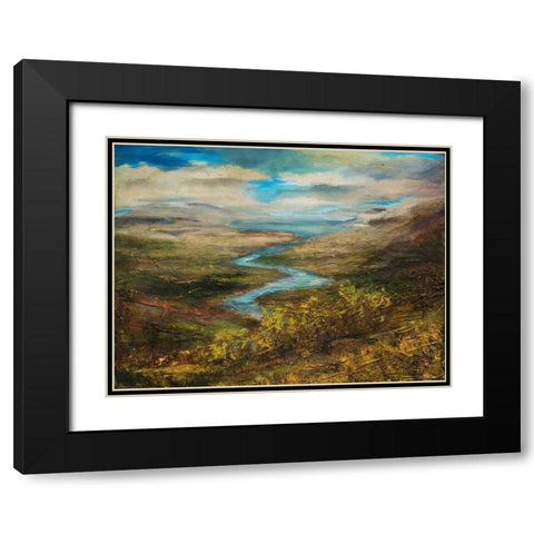 Warrenpoint Ireland Black Modern Wood Framed Art Print with Double Matting by Monahan, Jodi