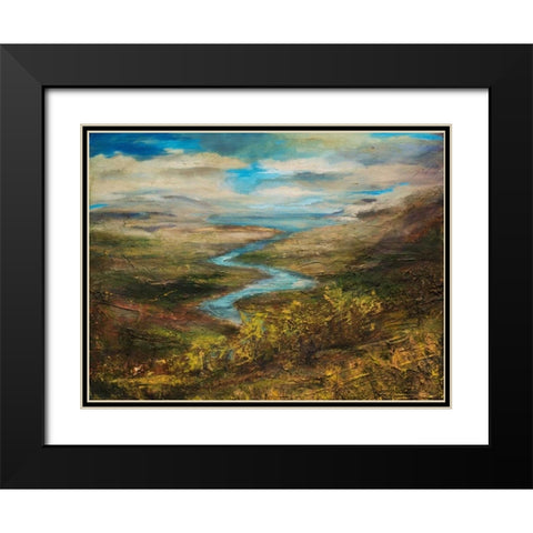 Warrenpoint Ireland Black Modern Wood Framed Art Print with Double Matting by Monahan, Jodi
