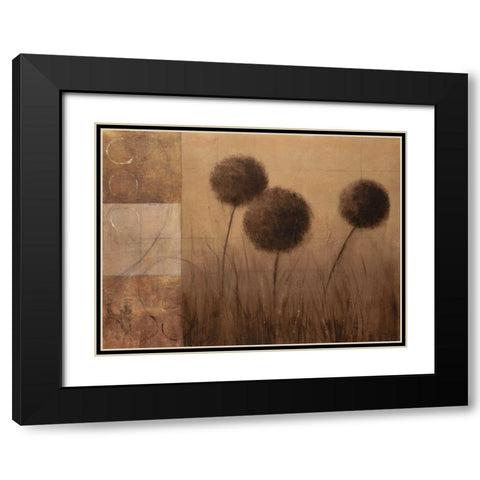 Subtle Ground I Black Modern Wood Framed Art Print with Double Matting by Martin, Cheryl