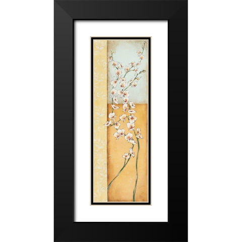 New Beginning I Black Modern Wood Framed Art Print with Double Matting by Osborne, Susan