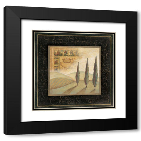 Natures Spirit II Black Modern Wood Framed Art Print with Double Matting by Osborne, Susan