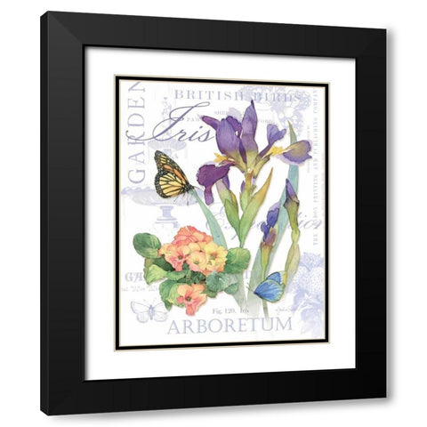 Country Manor I Black Modern Wood Framed Art Print with Double Matting by Paton, Julie