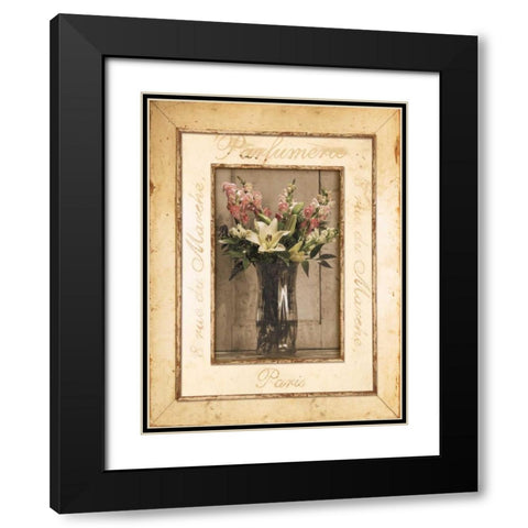 Nostalgia II Black Modern Wood Framed Art Print with Double Matting by Pela Design