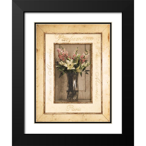 Nostalgia II Black Modern Wood Framed Art Print with Double Matting by Pela Design