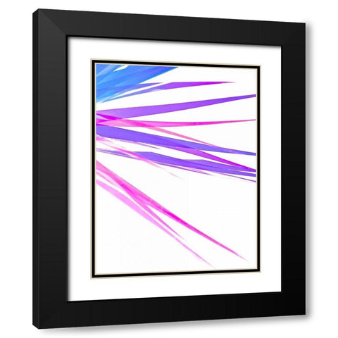 High Voltage I Black Modern Wood Framed Art Print with Double Matting by Burkhart, Monika
