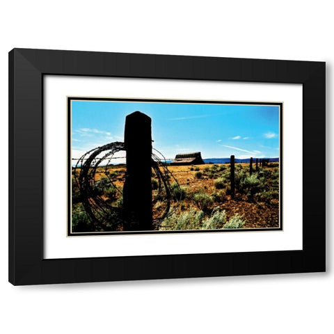 Mountain Summer II Black Modern Wood Framed Art Print with Double Matting by Berzel, Erin