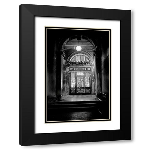 Venice Arches VI Black Modern Wood Framed Art Print with Double Matting by Crane, Rita