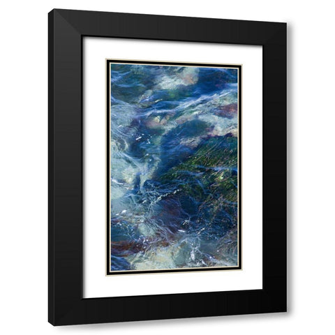 Tide Pool I Black Modern Wood Framed Art Print with Double Matting by Crane, Rita