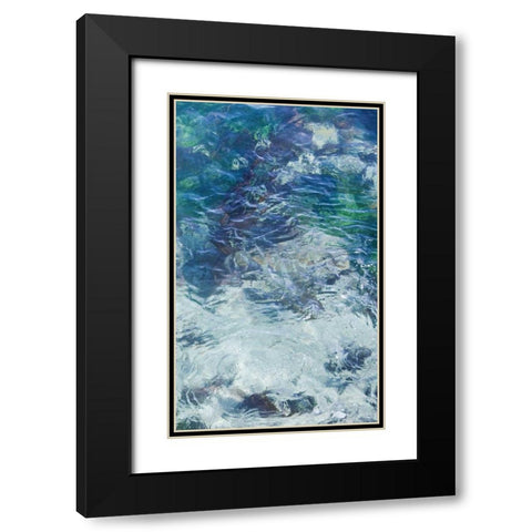 Tide Pool II Black Modern Wood Framed Art Print with Double Matting by Crane, Rita