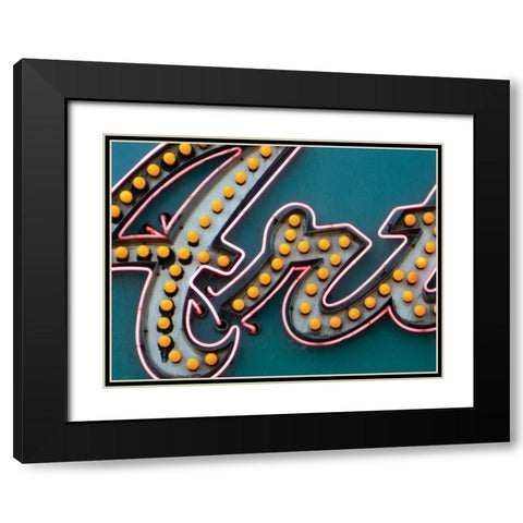 Art Black Modern Wood Framed Art Print with Double Matting by Christensen, Jim