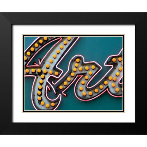 Art Black Modern Wood Framed Art Print with Double Matting by Christensen, Jim