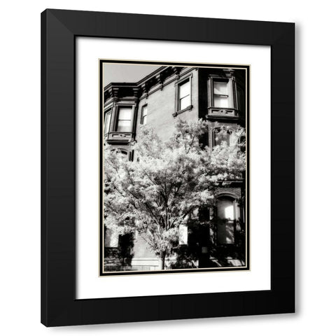 Main Street Elegance I Black Modern Wood Framed Art Print with Double Matting by Hausenflock, Alan