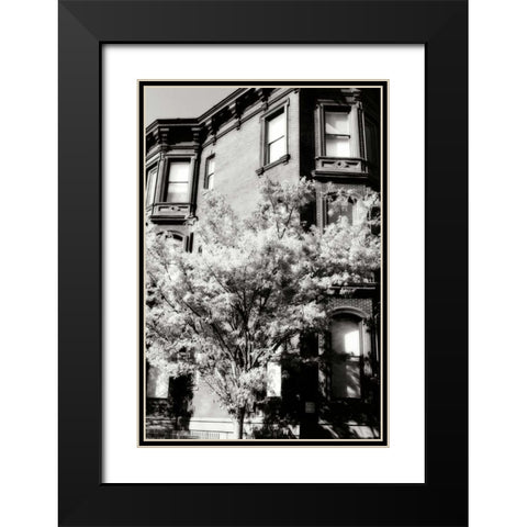 Main Street Elegance I Black Modern Wood Framed Art Print with Double Matting by Hausenflock, Alan