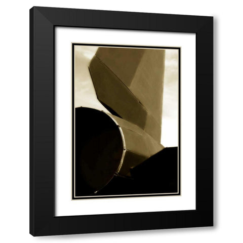 Blackbird I Black Modern Wood Framed Art Print with Double Matting by Hausenflock, Alan