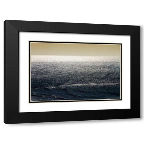 Deep Blue Sea II Black Modern Wood Framed Art Print with Double Matting by Hausenflock, Alan