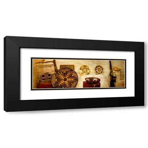 American Indian Craft II Black Modern Wood Framed Art Print with Double Matting by Hausenflock, Alan