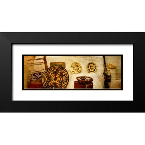 American Indian Craft II Black Modern Wood Framed Art Print with Double Matting by Hausenflock, Alan