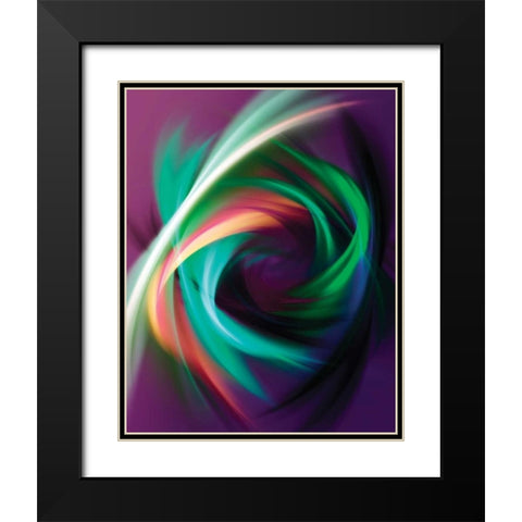 Birds Nest Black Modern Wood Framed Art Print with Double Matting by Hausenflock, Alan
